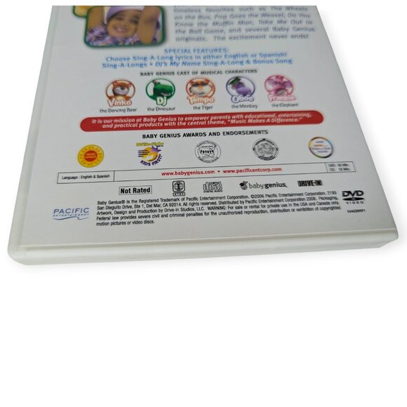 Baby Genius Favorite Children's Songs DVD Sealed-2006 - Picture 9 of 11